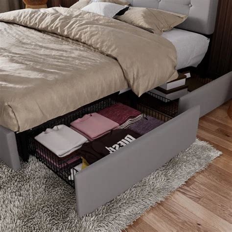 Divan Bed: Deyani Upholstered Storage Bed – GKW Retail