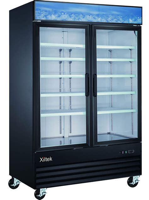 Upright Glass Door Freezers Hire Display Freezers - Cross Rental ...