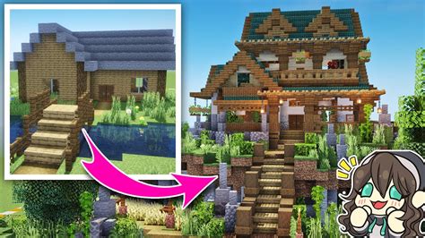 Transforming SmallishBeans' Minecraft House! - YouTube