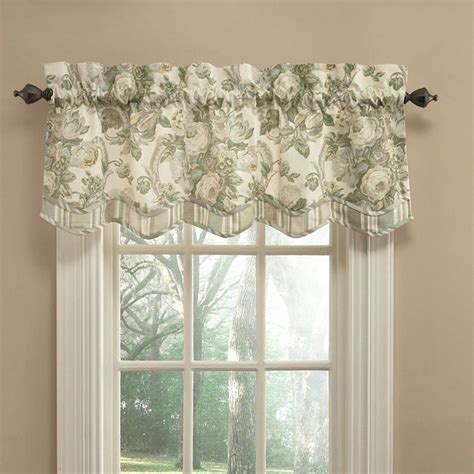 Waverly Spring Bling Window Valance Vapor