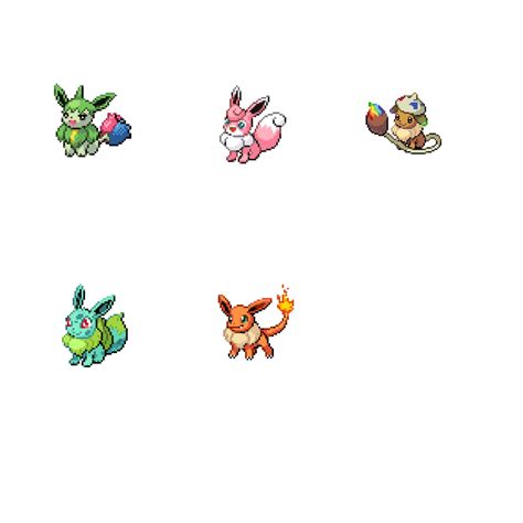 Eevee evolutions ideas by Fluttershyfan18 on DeviantArt