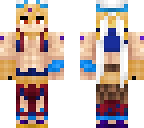 Caster Gilgamesh (edit) | Minecraft Skin