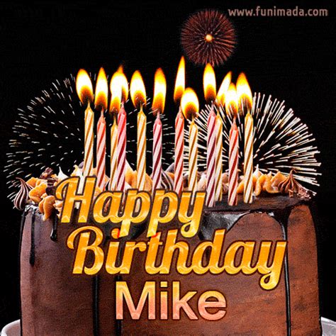 Happy Birthday Mike GIFs - Download on Funimada.com