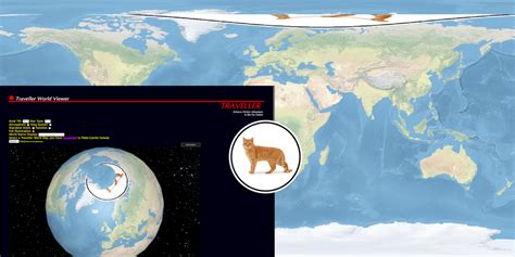 interpolation - Re-projecting an orthographic image to a ...