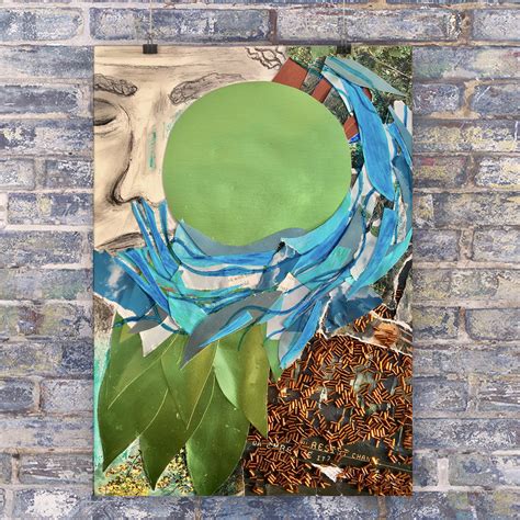 Nature Collage Art Print From Now... Collection | Etsy