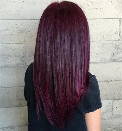 45 Shades of Burgundy Hair: Dark Burgundy, Maroon, Burgundy with Red, Purple and Brown ...