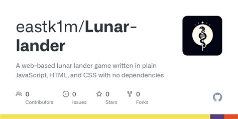 GitHub - eastk1m/Lunar-lander: A web-based lunar lander game written in ...