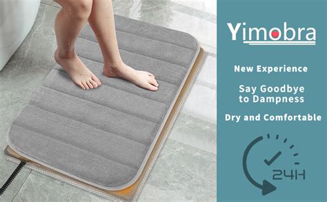 Heated Bath Mat for Bathroom Rugs to Dry – Yimobra