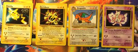 Kids WB Presents Pokémon The First Movie : 4 Promo Cards - Fantastic Set CLASSIC | eBay