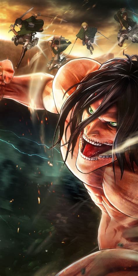 Attack On Titan Eren Titan Form Wallpaper Hd