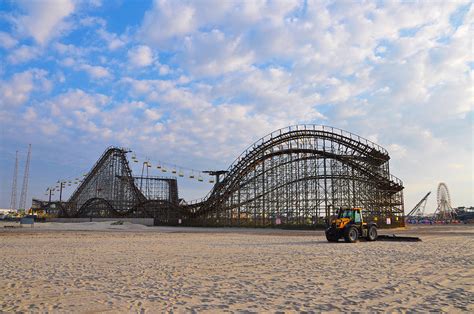 Wildwood Beach Boardwalk Rides Photograph by Bill Cannon