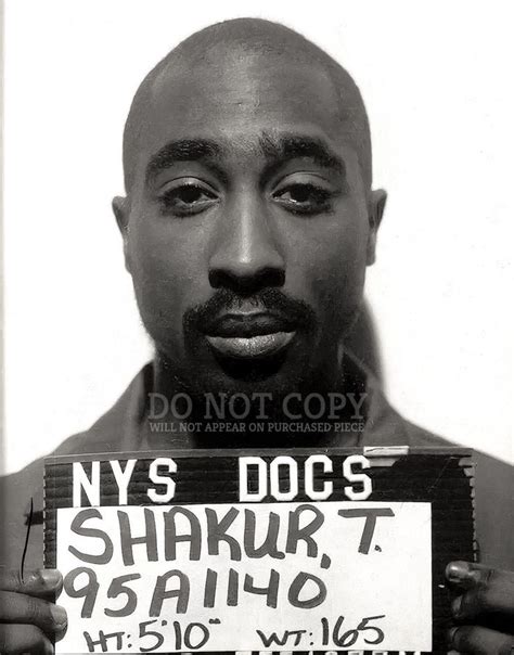 Tupac Shakur Mugshot Photograph 11 X 14 Brilliant 1995 New - Etsy in ...