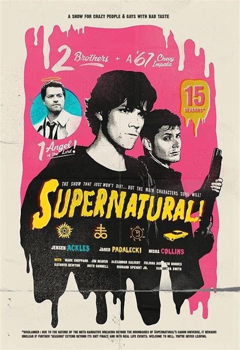 Supernatural in 2023 | Supernatural art, Supernatural wallpaper, Supernatural poster