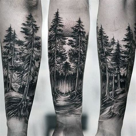 Forest Tattoo Ideas For People Who Care About Nature