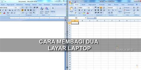 3 Cara Membagi Dua Layar Laptop, Tinggal Set - IYAINAJA.MY.ID