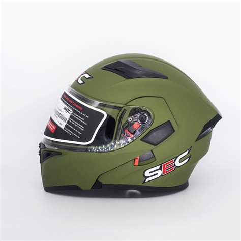 SEC Full Face Modular Helmet 1355 | Shopee Philippines