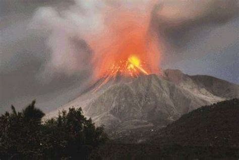 Montserrat volcano shoots ash 9 miles into sky - The Courier