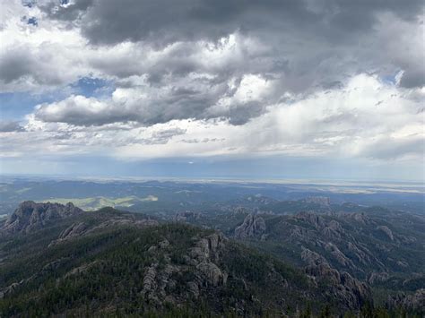 Hiked up Black Elk Peak the highest summit in the US east of the Rocky ...