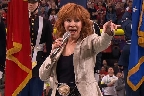 See Reba McEntire's Outfit for Super Bowl 2024 National Anthem Performance