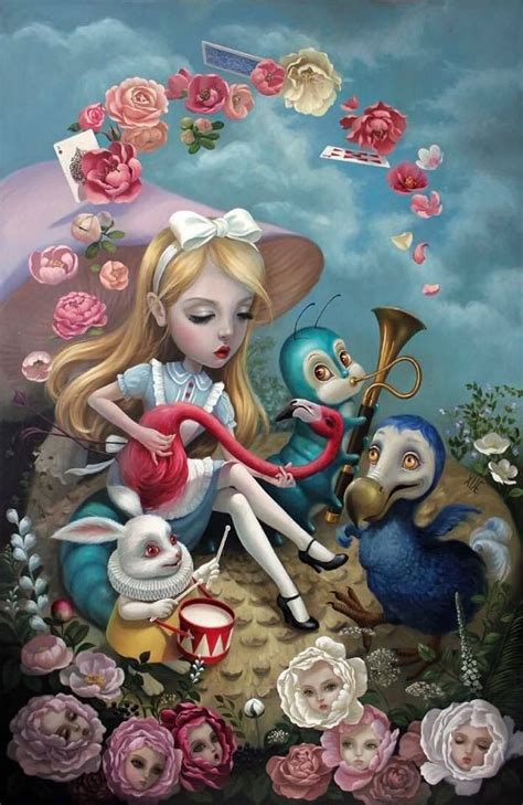 ALICE BY XU WANG | Alice in wonderland drawings, Art, Whimsical art