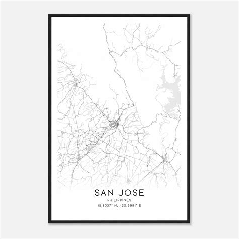 San Jose - Custom Maps & Posters