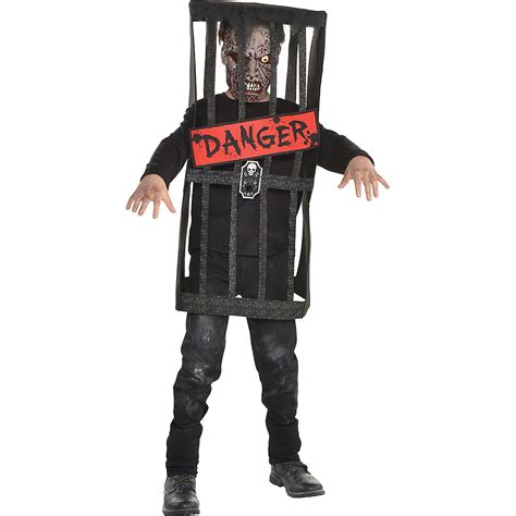 Boys Caged Zombie Costume | Party City | Zombie costume, Zombie costume kids, Boy halloween costumes