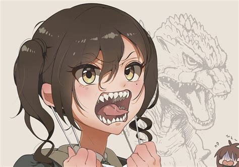 *Godzilla screaming* : r/shark_teeth