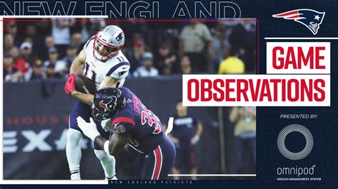 Game Observations: Patriots can’t find their stride vs. Texans