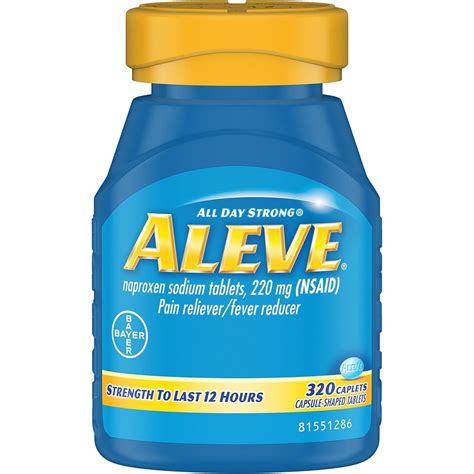 Aleve Naproxen Sodium Tablets (320 ct.) - Walmart.com