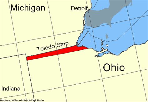 Map Of Michigan And Ohio Border – Interactive Map