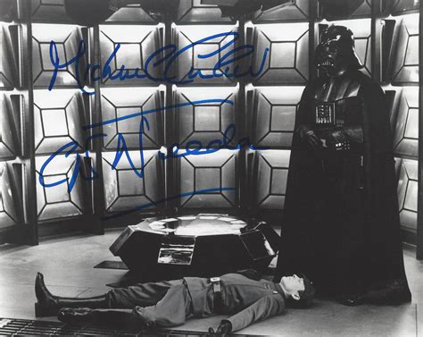 Star Wars Captain Needa (the Empire strikes back) photo signed by Michael Culver | Old School Toys