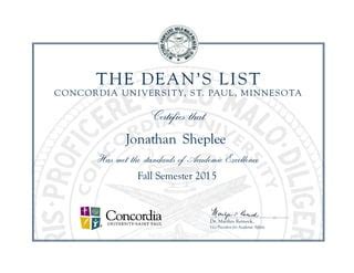 DeansListCertificate