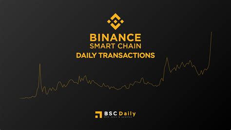 Binance Smart Chain Sets New All-time-high For Daily Transaction - BSC Daily | Latest News ...