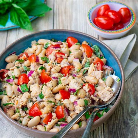 Scrumptious White Bean Tuna Salad - A Well-Seasoned Kitchen®