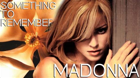 Madonna - 09. Something To Remember - YouTube