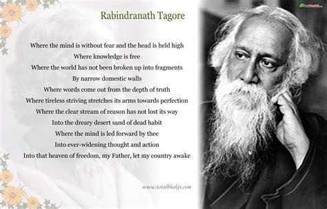 Tagore Poems And Quotes. QuotesGram