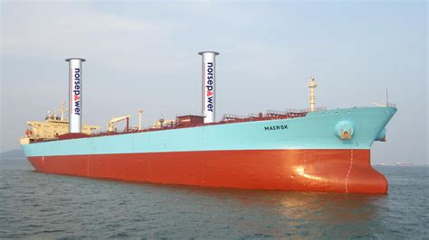 Maersk Tankers to Trial Flettner Rotors