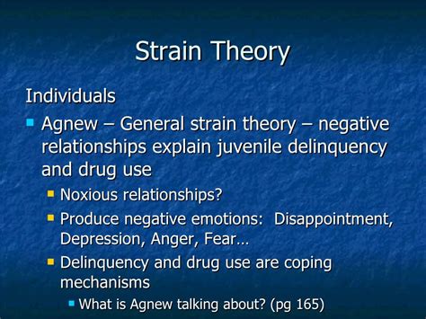 Strain theories