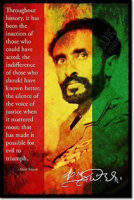 HAILE SELASSIE I ART PHOTO PRINT POSTER GIFT ETHIOPIA QUOTE Photo Print ...