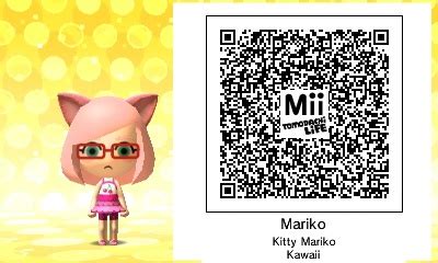 Tomodachi Life!~ My QR Code by KittyMariko on DeviantArt