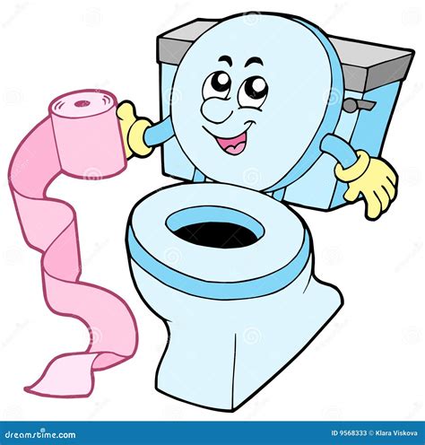 Toilet Cartoon Vector | CartoonDealer.com #83174391