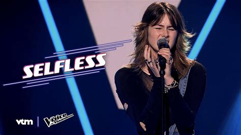 Marilou - 'Selfless' | Knockouts | The Voice van Vlaanderen | VTM - YouTube