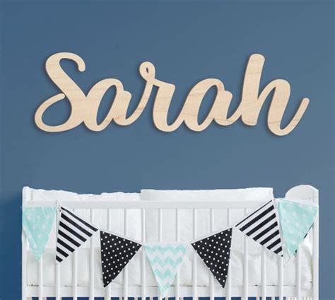 Nursery Name Sign Nursery Decor Personalized Wood Sign - Etsy