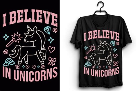 I Believe in Unicorns Graphic by Crafthill260 · Creative Fabrica