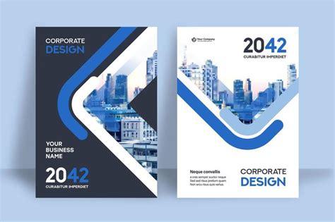 City Background Business Book Cover Design Template 665946 Vector Art at Vecteezy