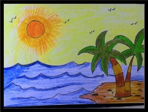 Summer Season Drawing at GetDrawings | Free download