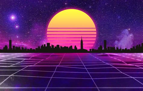 Retro 80s Neon City Wallpapers - 4k, HD Retro 80s Neon City Backgrounds ...