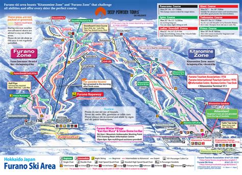 Furano Ski Resort Trail Map | All You Need To Know