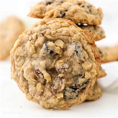 Soft & Chewy Oatmeal Raisin Cookies | Beyond Frosting