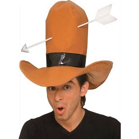 Cowboy Hat with Arrow Funny Costume Accessory | Funny costumes, Funny ...